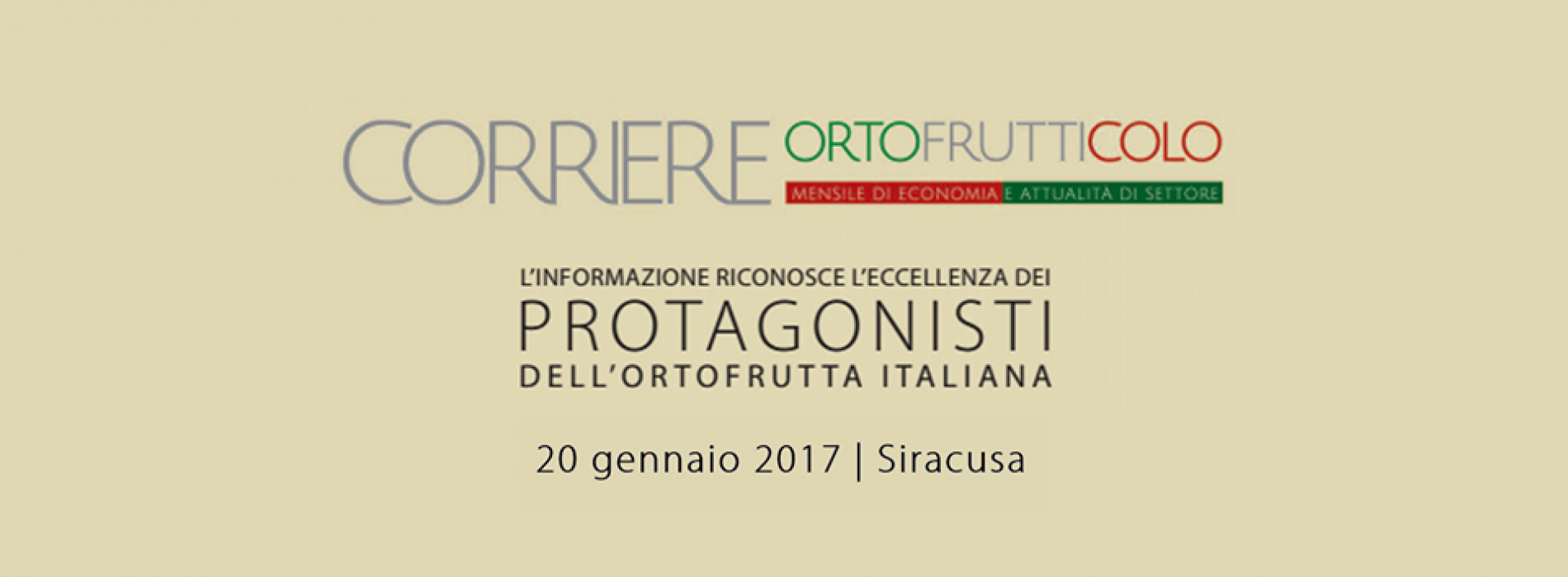 FEDAGRO A SIRACUSA PER L’OSCAR DELLA FRUTTA. DI PISA: “MOMENTO DI UNIONE PER LA FILIERA”