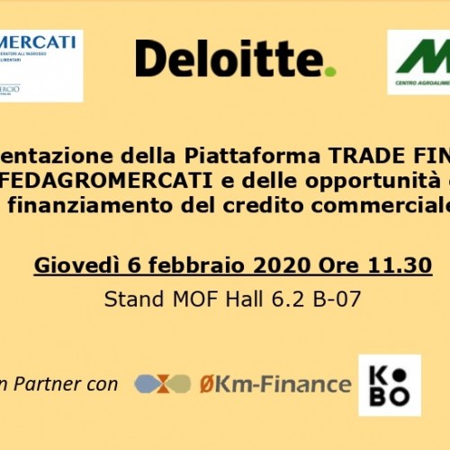 LA PIATTAFORMA TRADE FINANCE DI FEDAGRO:  UN NUOVO PROGETTO PER IL CREDITO COMMERCIALE A FAVORE DEGLI ASSOCIATI